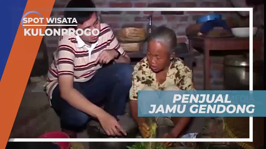 Berkeliling Kulonprogo Menjajakan Jamu Gendong           