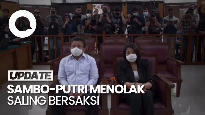 Sambo dan Putri Candrawathi Tolak Saling Bersaksi
