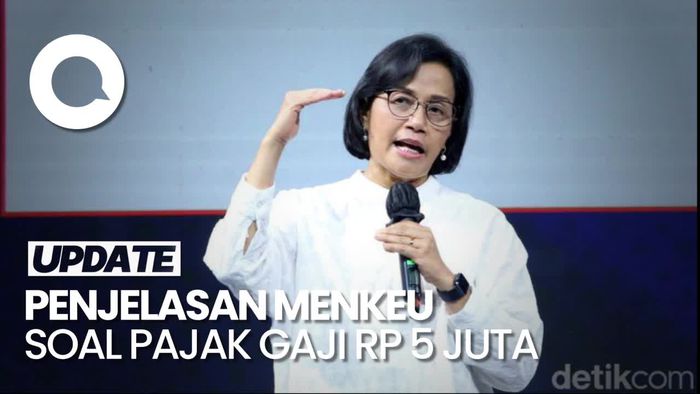 Gaji Rp 5 Juta Kena Pajak 5%, Sri Mulyani: Salah Banget!