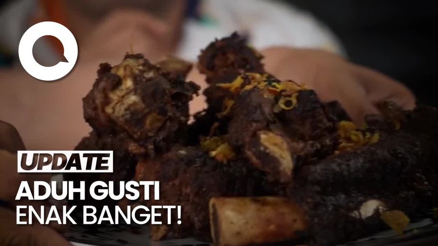Bikin Laper: Nikmatnya Juara! Iga Bakar Gerobakan di Rawamangun