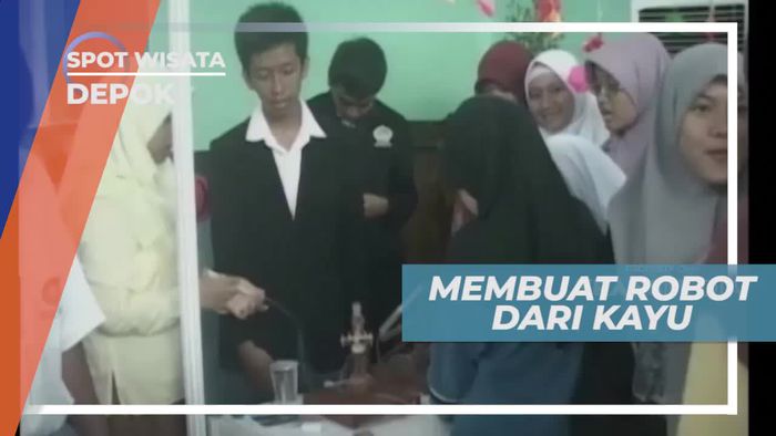 Robot Kayu Pintar, Kreatifitas Para Siswa di Depok           