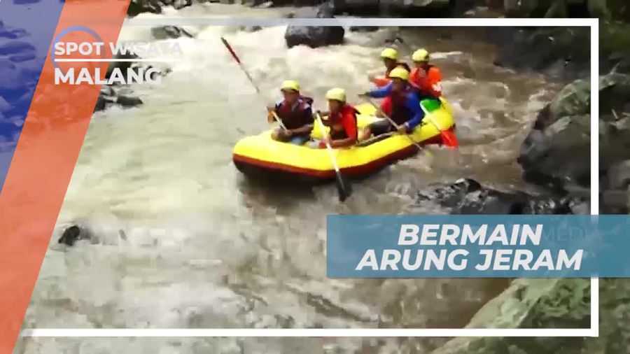 Memacu Adrenalin Bermain Arung Jeram di Kota Malang               