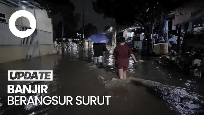 Pondok Karya Mampang Tergenang Banjir, Ketinggian Air Capai 50 Cm