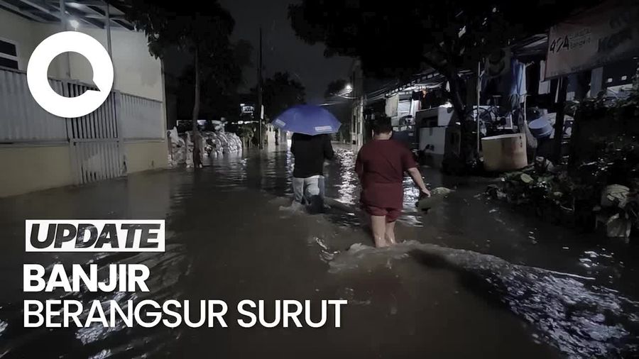 Pondok Karya Mampang Tergenang Banjir, Ketinggian Air Capai 50 Cm
