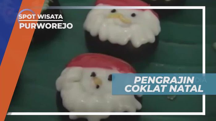 Berkunjung ke Tempat Pengrajin Coklat Bertema Natal, Purworejo             
