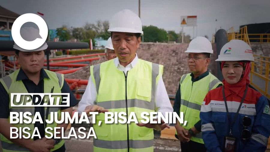 Jokowi Jawab Isu Reshuffle Kabinet: Besok