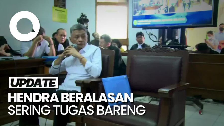 Jaksa Cecar Hendra Soal Alasan Tunjuk Acay Amankan CCTV: Spesialis Dia? 