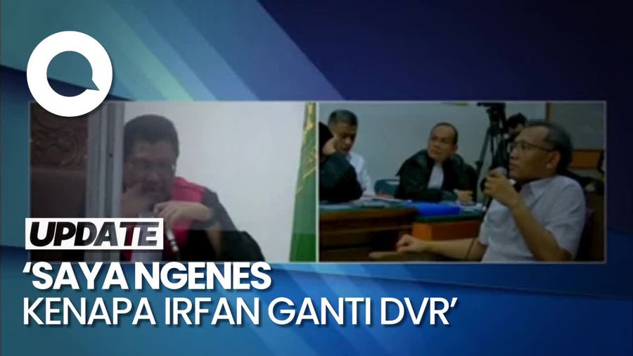 Agus Nurpatria Kesal AKP Irfan Ganti DVR, Bukan Salin Rekaman CCTV