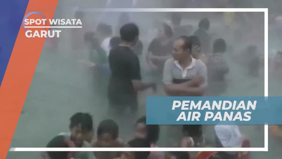 Relaksasi Tubuh Mandi Air Hangat di Kawasan Wisata Garut               