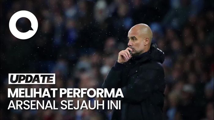 Guardiola Sebut Arsenal Bisa Raih 100 Poin di Liga Inggris