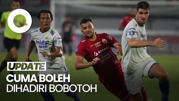 Laga Tunda Persib vs Persija Digelar di GBLA Pekan Depan