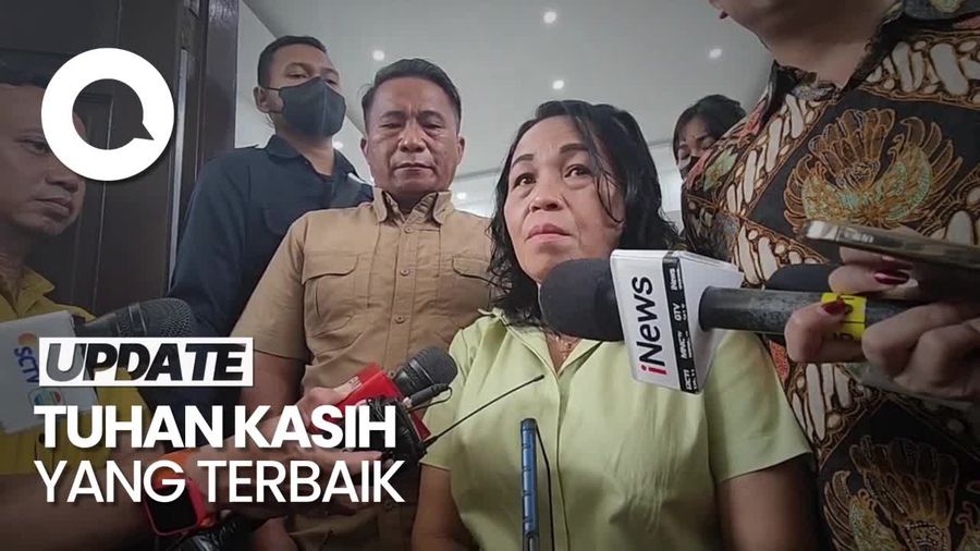 Ibu Eliezer Pasrahkan Hasil Persidangan Anaknya ke Tuhan