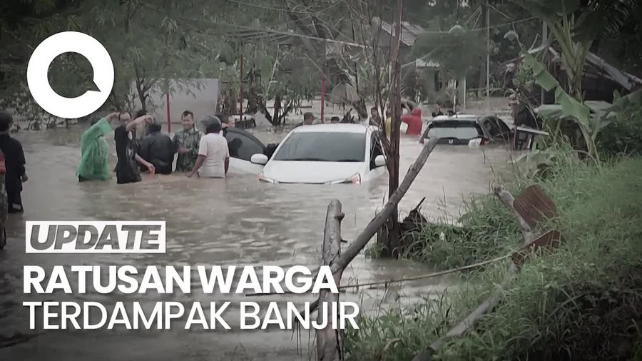 Dinar Indah Semarang Diterjang Banjir Bandang, Satu Orang Meninggal