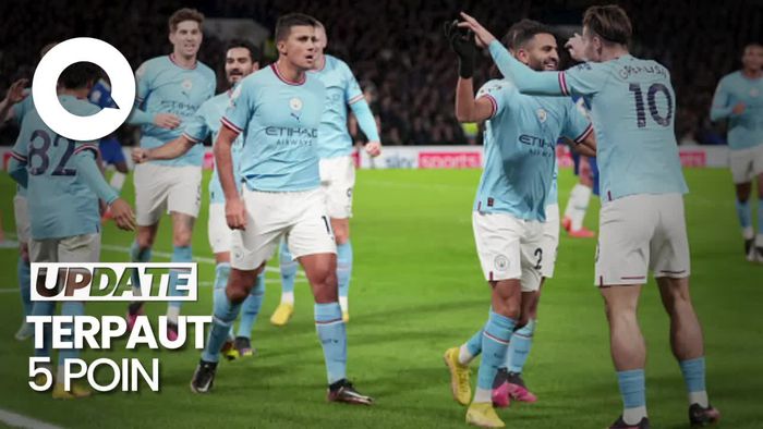 Taklukan Chelsea, Manchester City Kini Kejar Arsenal