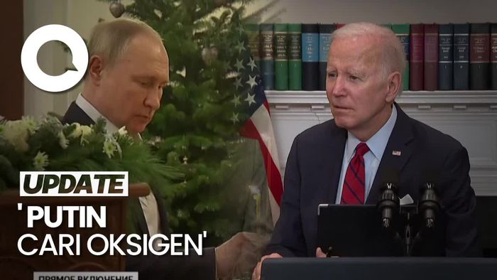 Respons Joe Biden soal Perintah Putin untuk Gencatan Senjata di Ukraina
