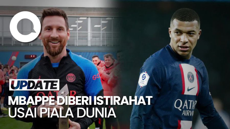 Pelatih PSG Ungkap Alasan Mbappe Nonton NBA Dibanding Sambut Messi