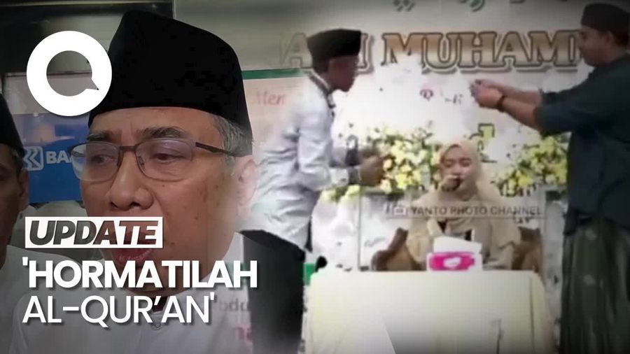 Gus Yahya Soal Qariah di Banten Disawer: Tidak Sopan, Tolong Hentikan!
