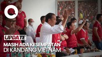 Jokowi Usai Tonton Indonesia Diimbangi Vietnam: Masih Ada Leg 2