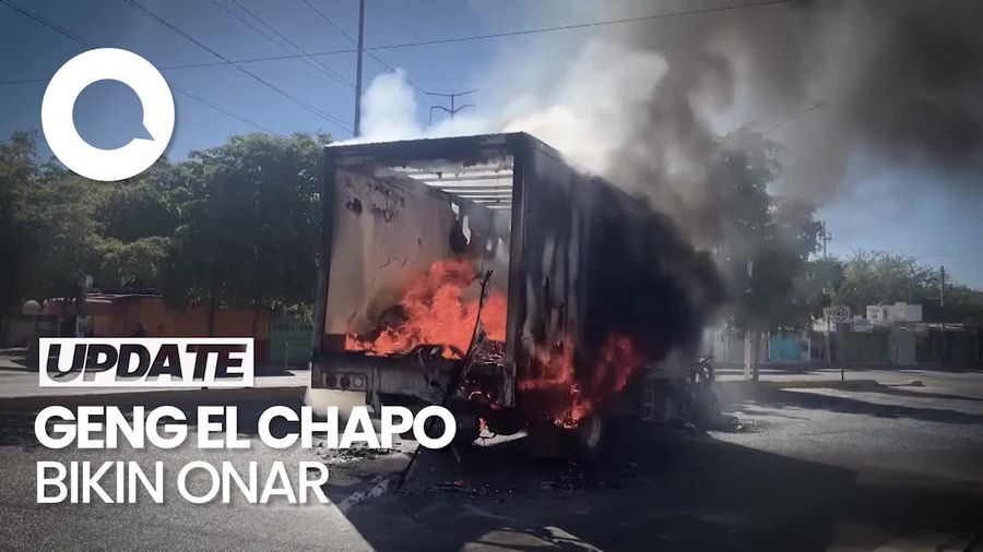 Meksiko Membara Setelah Anak Gembong Narkoba El Chapo Ditangkap