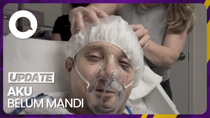 Masih di ICU, Jeremy Renner Curhat Belum Mandi Seminggu