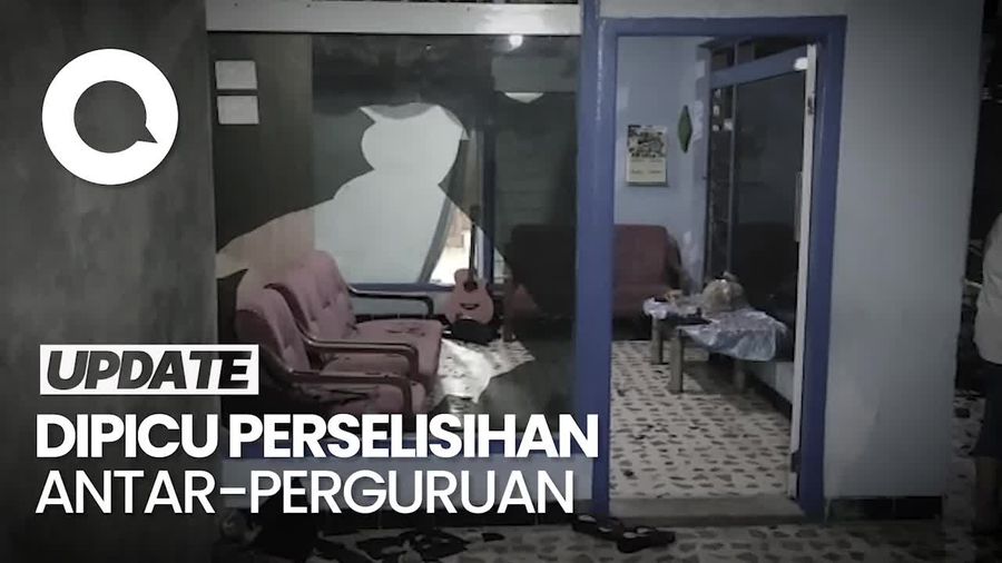 Perguruan Silat Serang Perumahan di Kediri, Motor Warga Dibakar