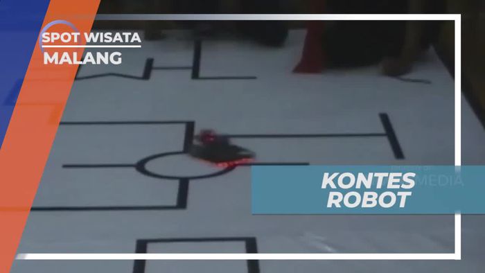 Adu Canggih Kontes Robotik di Kota Malang