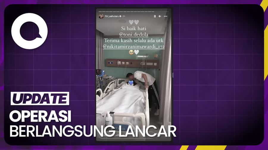 Nikita Mirzani Jalani Operasi Saraf Tulang