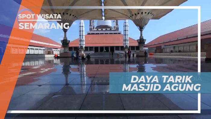 Masjid Agung, Daya Tarik Arsitektur Masjid yang Memukau, Semarang