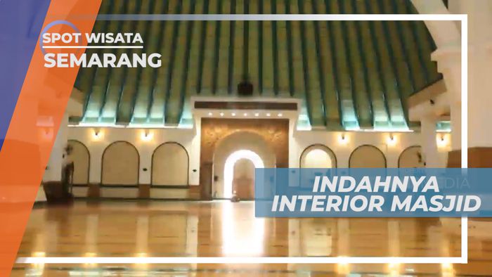 Masjid Agung, Indahnya Interior Masjid yang Menghiasi Setiap Sudut, Semarang