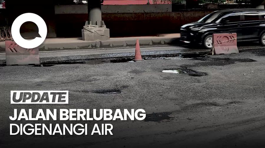 Pengendara Resahkan Jalan Berlubang di Jalan Rasuna Said: Nggak Nyaman