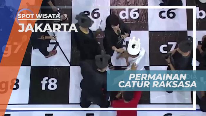 Human Chess, Catur Dengan Bidak Manusia, Jakarta