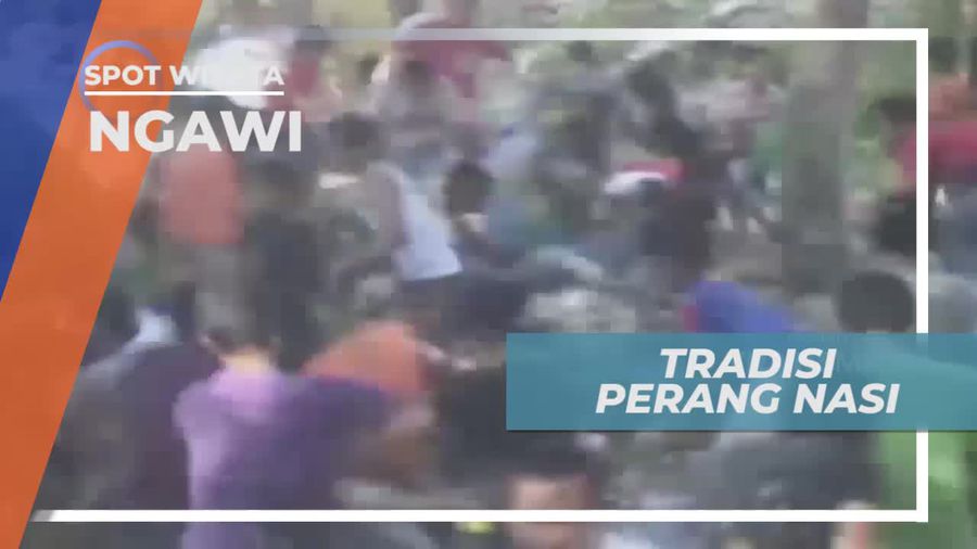 Perang Nasi, Tradisi Turun-temurun di Kota Ngawi