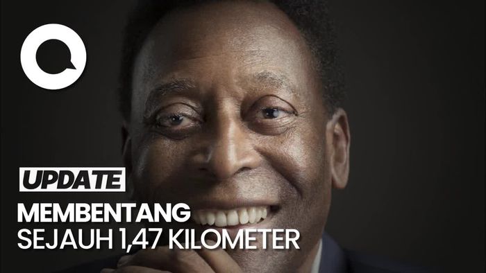 Pele Diabadikan Jadi Nama Jalan di Brasil