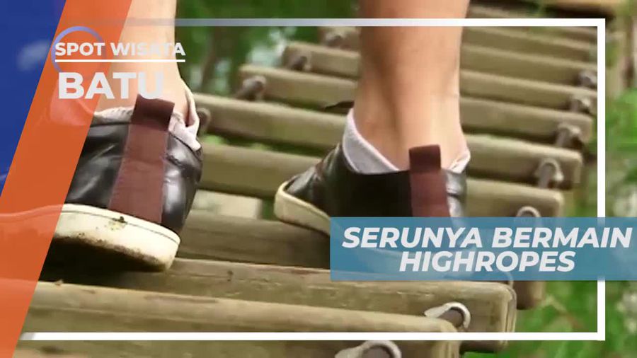 High Ropes, Wahana Outbound di Ketinggian, Kota Batu