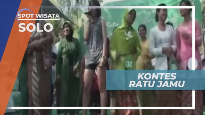 Adu Cepat Berjualan Jamu Gendong di Kota Solo