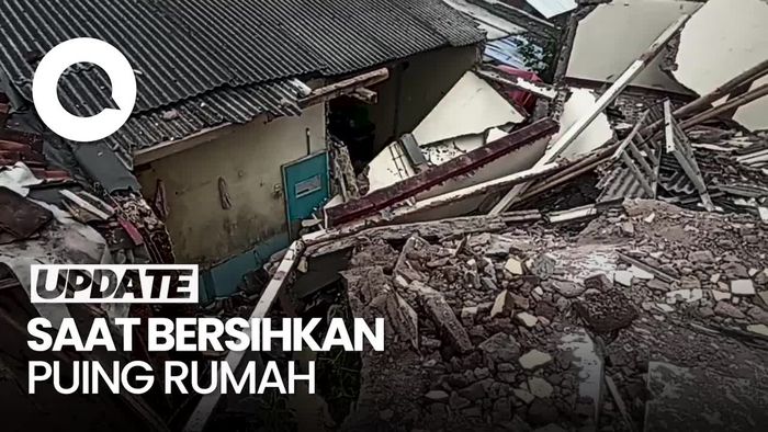 Warga Cianjur Tewas Tertimpa Tembok saat Bersihkan Puing