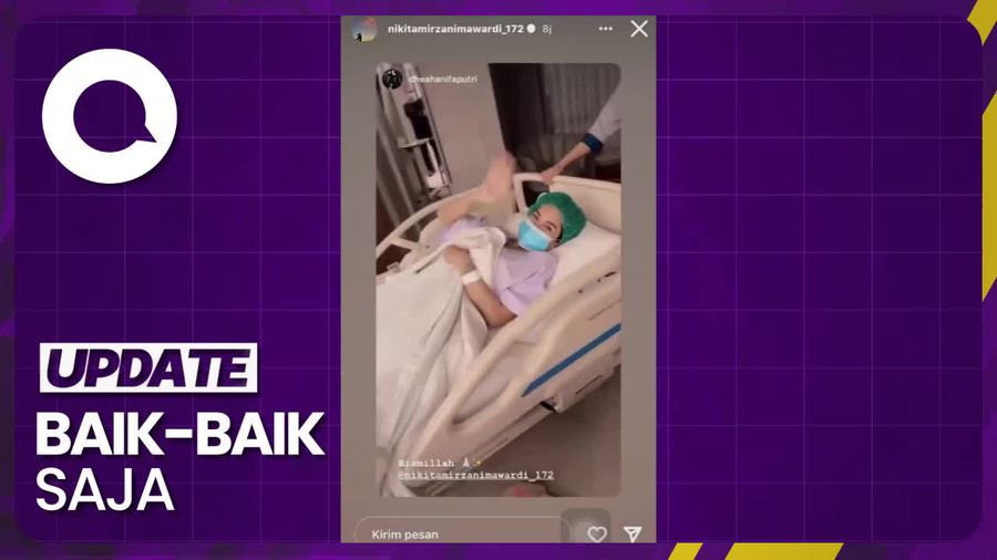 Kondisi Nikita Mirzani setelah Operasi Saraf Tulang