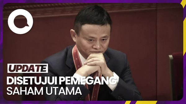 Ant Group Umumkan Jack Ma Tak Lagi Pegang Kendali