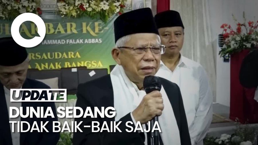 Maruf Amin Minta Israel Diperingatkan Karena Menterinya Masuk Al-Aqsa