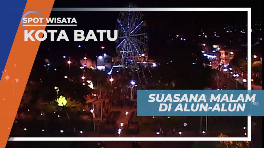 Berwisata Menikmati Sejuknya Udara di Alun-alun Kota Batu