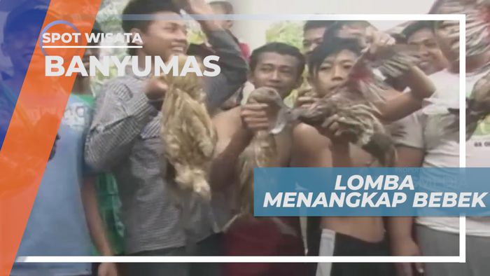 Serunya Mengikuti Lomba Menangkap Bebek, Banyumas