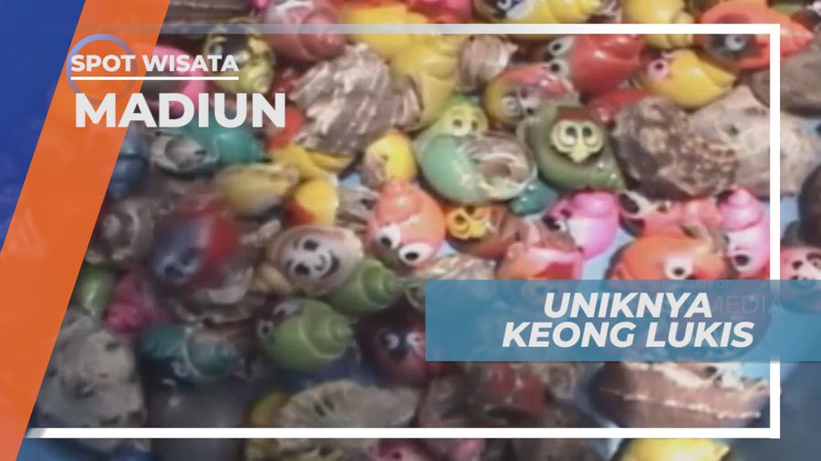 Uniknya Rumah Keong Lukis yang Lucu, Madiun