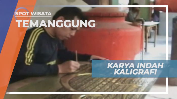 Indahnya Goresan Kaligrafi dari Kuningan, Temanggung