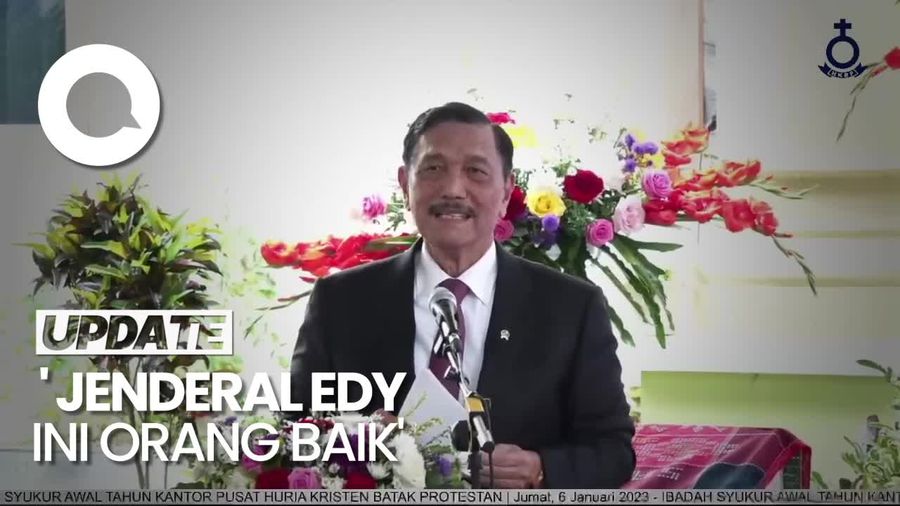 Luhut Sentil Gubsu Edy yang Disebut Suka Bicara Tanpa Prangko