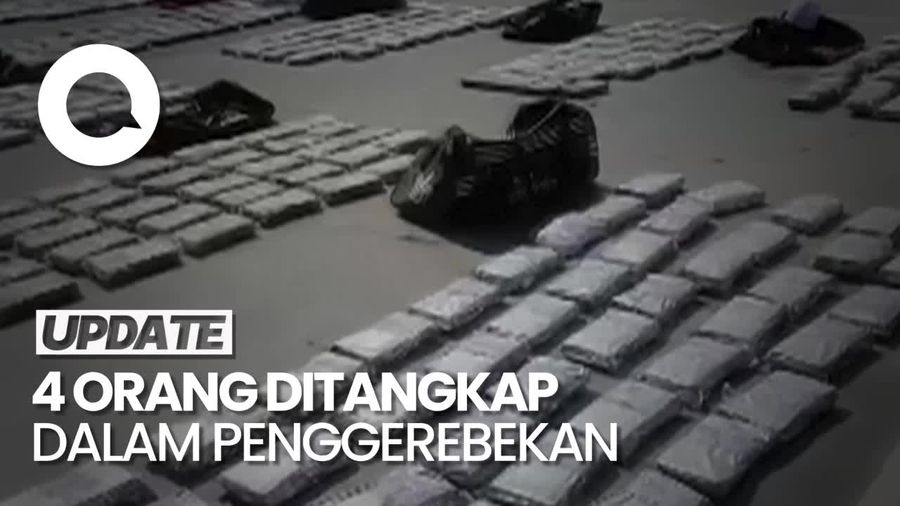 Penampakan  3 Ton Kokain Hasil Sitaan Polisi Peru