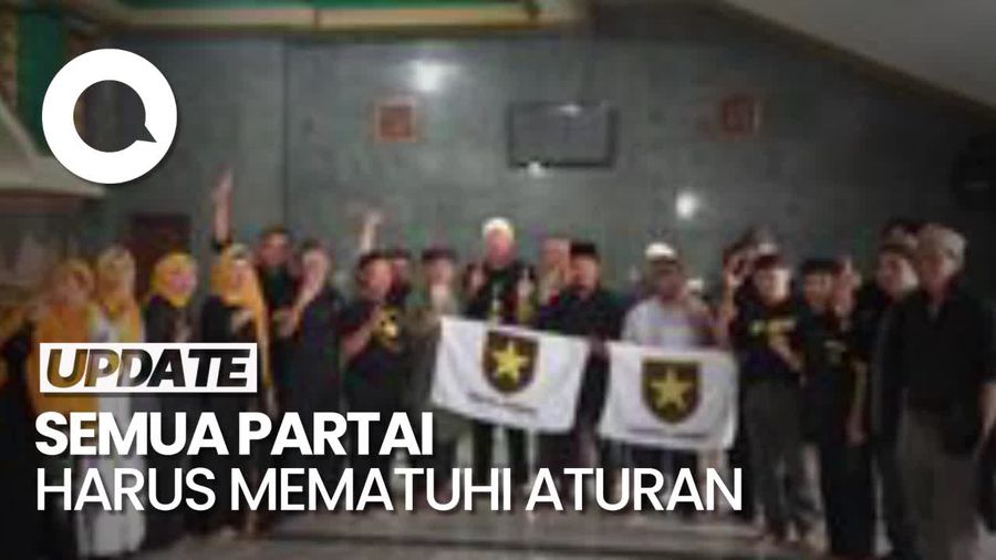 Maruf Amin Soroti Pengibaran Bendera Partai Ummat di Masjid