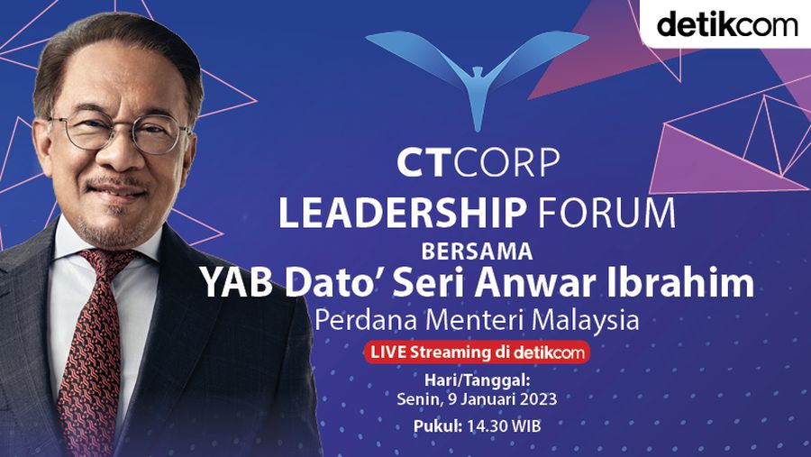 Saksikan CT Corp Leadership Forum Bersama PM Malaysia Anwar Ibrahim