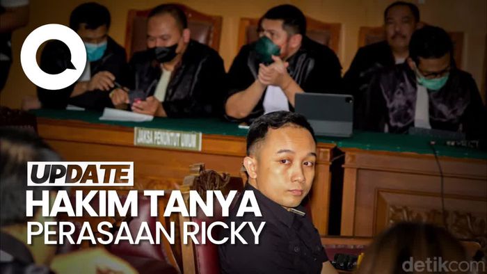 Ricky Tanya ke Hakim: Mohon Izin yang Mulia, Saya Bersalah Atas Apa?