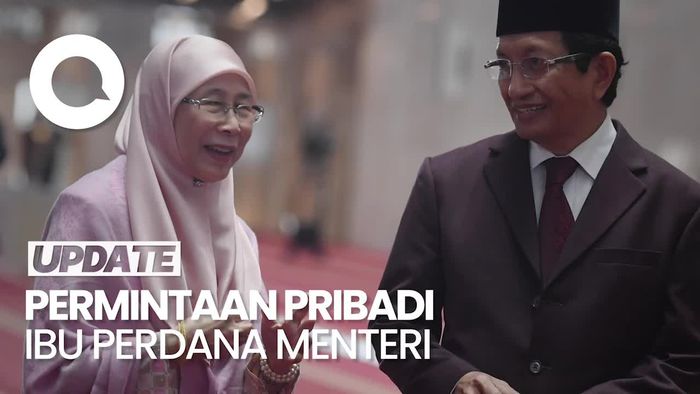 Istri Anwar Ibrahim Gembira Bisa Kunjungi Masjid Istiqlal