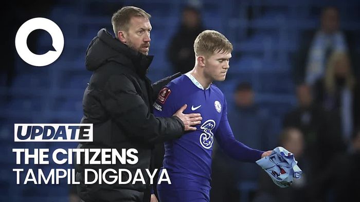 Wajah Murung Chelsea Saat Dihancurkan Man City 4-0